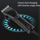 Men Electric Haircutting Tools Set Sculpting Electric Clipper, 2 In 1