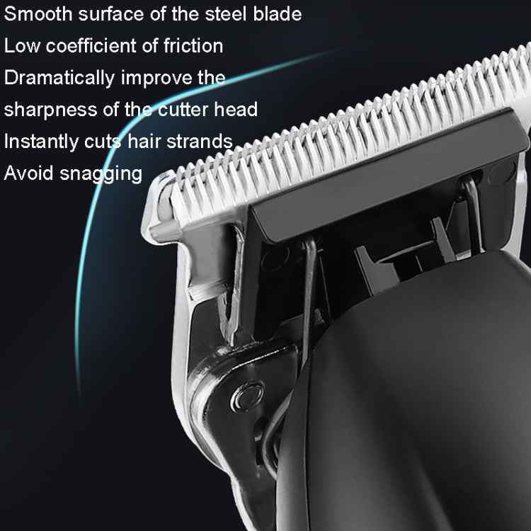 Men Electric Haircutting Tools Set Sculpting Electric Clipper, LM-2027 2 In 1 (Black), LM-2027 2 In 1 (Gold)