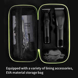 Men Electric Haircutting Tools Set Sculpting Electric Clipper, LM-2027 2 In 1 (Black), LM-2027 2 In 1 (Gold)