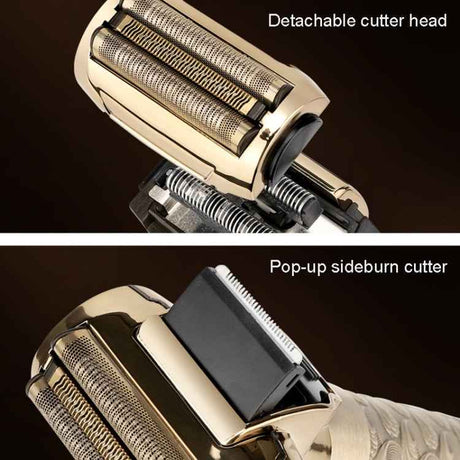 Men Haircut Shaving Knife 2 In 1 Set, 670 2 In 1