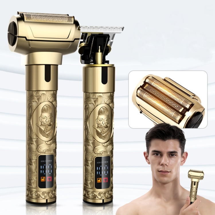 Men Haircut Shaving Knife 2 In 1 Set, 670 2 In 1