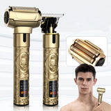 Men Haircut Shaving Knife 2 In 1 Set, 670 2 In 1