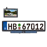 Solar Powered Rear View System Reversing Wireless Transmission Car Camera Display, RC01
