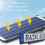Solar Powered Rear View System Reversing Wireless Transmission Car Camera Display, RC01