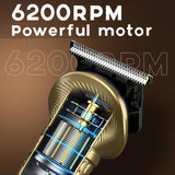 6 In 1 Men Multi-Functional Clipper Metal Body Hair Cutting, 697 6 In 1 (Bronze), 697 6 In 1 (Silver Gray)