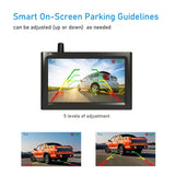 Solar HD Wireless Integrated License Plate Frame Display Camera, BC01