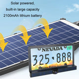 Solar HD Wireless Integrated License Plate Frame Display Camera, BC01