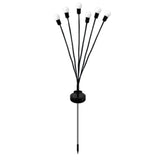 2 Sets Solar Firefly Lights Outdoor - Waterproof Christmas Garden Lawn Lights with 6 Warm Heads