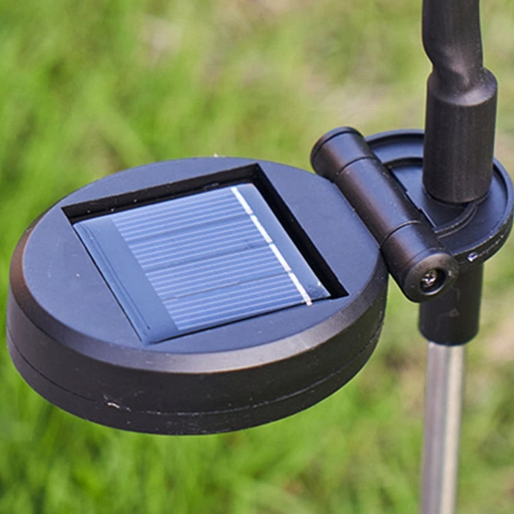 2sets Solar Firefly Lights Christmas Outdoor Garden Waterproof Lawn Lights, 6 Head Warm Light - LYDARZ