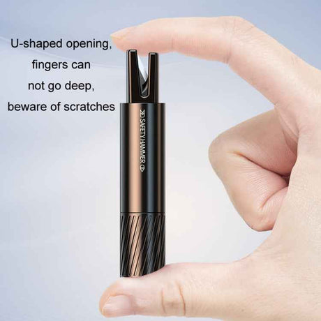 Vehicle-Mounted Multifunctional Broken Window Escape Safety Hammer