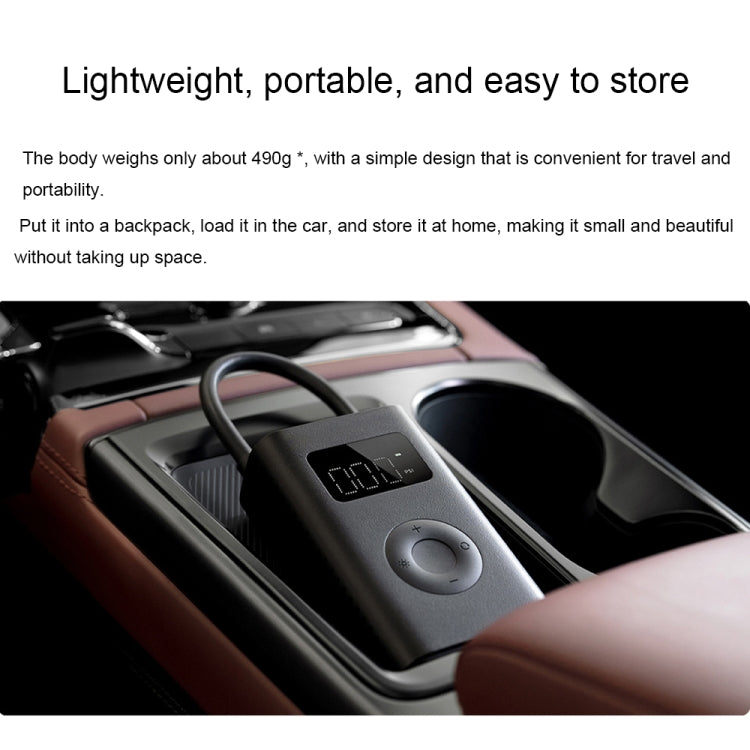 Bomba de aire portátil Xiaomi - Compresor de aire eléctrico universal portátil para neumáticos de coche y bicicleta Mijia