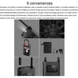 Bomba de aire portátil Xiaomi - Compresor de aire eléctrico universal portátil para neumáticos de coche y bicicleta Mijia
