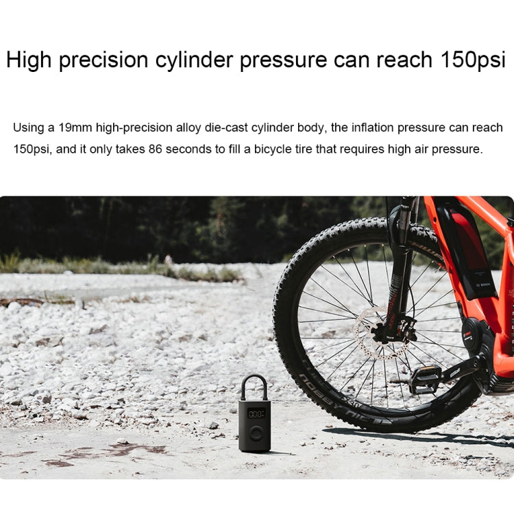 Bomba de aire portátil Xiaomi - Compresor de aire eléctrico universal portátil para neumáticos de coche y bicicleta Mijia