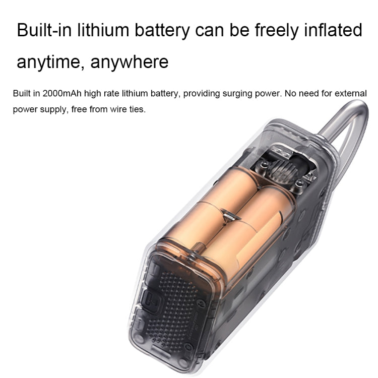 Bomba de aire portátil Xiaomi - Compresor de aire eléctrico universal portátil para neumáticos de coche y bicicleta Mijia