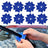 4sets Car Universal Wiper Hole Protective Cover PVC Dustproof Snowproof Wiper Pad