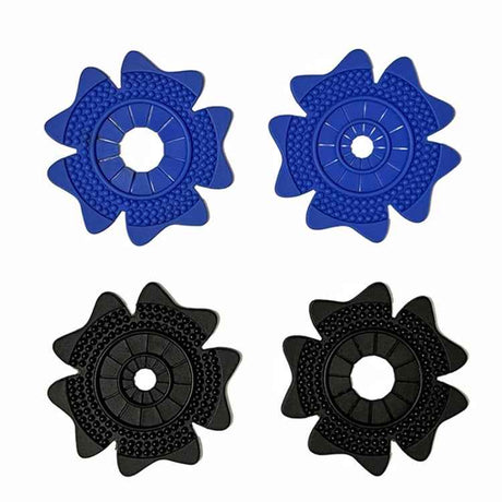 4sets Car Universal Wiper Hole Protective Cover PVC Dustproof Snowproof Wiper Pad