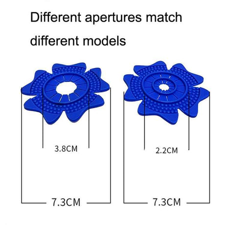 4sets Car Universal Wiper Hole Protective Cover PVC Dustproof Snowproof Wiper Pad