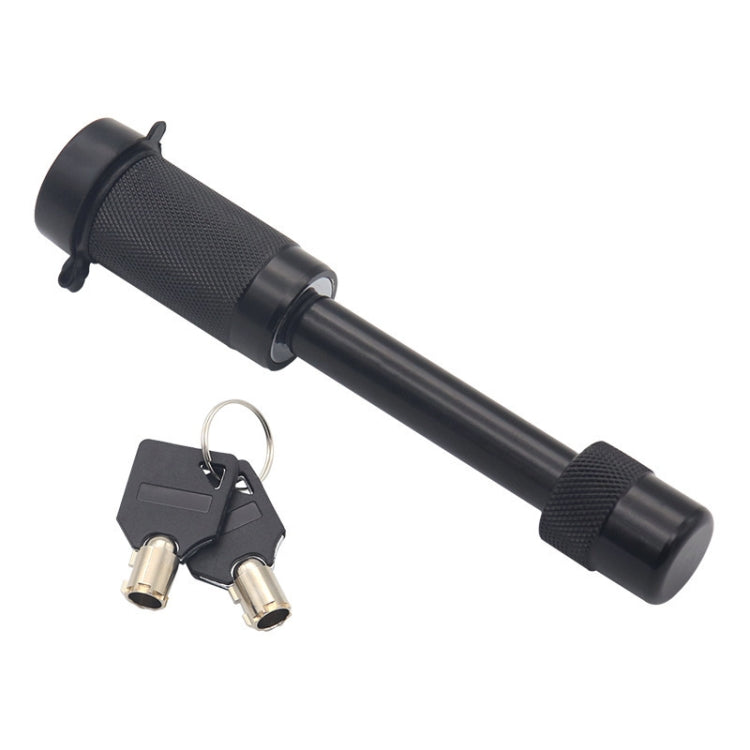 Car Latch Lock Trailer Tow Hook Anti-theft Padlock, Bending Silver