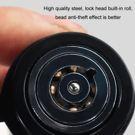 Car Latch Lock Trailer Tow Hook Anti-theft Padlock, Bending Silver - LYDARZ