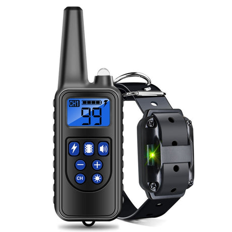 800m Remote Dog Training Collar - Anti-Bark Vibration Collar with 1/2/3 Collars - LYDARZ