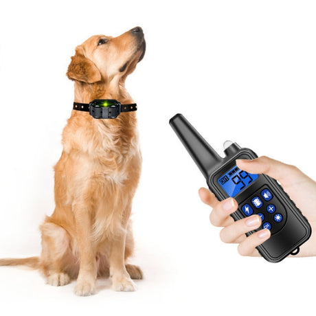 800m Remote Dog Training Collar - Anti-Bark Vibration Collar with 1/2/3 Collars - LYDARZ