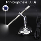Teslong MS100 200X Magnification Adjustable Focus USB Microscope Phone And Computer HD Electronic Microscope