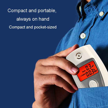 Portable Alcohol Tester Blowing Alcohol Detector European And American Conventional