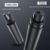 Car Emergency Life-Saving Safety Hammer Multifunctional Fast Window Breaker For Vehicle 2 In 1