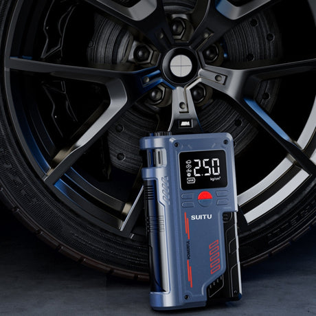 SUITU ST-9631 8pcs /Set Portable Outdoor Car Battery Emergency Start Power Car Inflatable Pump - LYDARZ
