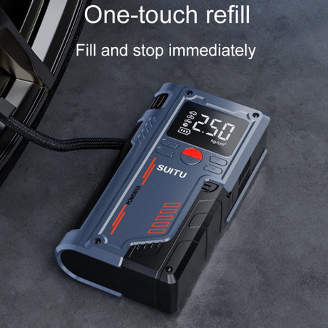 SUITU ST-9631 8pcs /Set Portable Outdoor Car Battery Emergency Start Power Car Inflatable Pump - LYDARZ