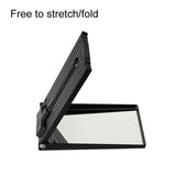 Mini espejo retrovisor plegable con iluminación LED PM100V1 para facilitar la inspección del vehículo