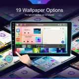 6+128G Android Universal HD Large Screen Car Bluetooth Player Android GPS Navigation Integrated Machine, 7 inch, 9 inch, 10.1 inch