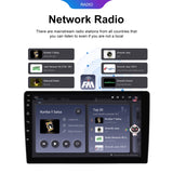 Reproductor Bluetooth para coche con pantalla grande HD universal Android 6+128G, navegación GPS integrada, 7 pulgadas, 9 pulgadas, 10,1 pulgadas