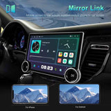 11.8 Inch 4+64G Dual Knob Player Android Large Screen Navigation Wireless CarPlay Reversing Image, 11.8 Inch Dual Knob