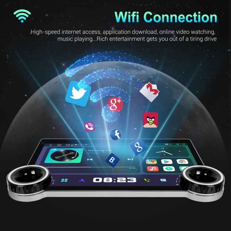 11.8 Inch 4+64G Dual Knob Player Android Large Screen Navigation Wireless CarPlay Reversing Image, 11.8 Inch Dual Knob