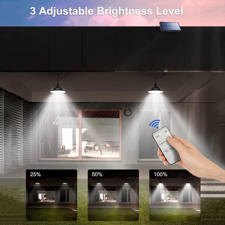 IP65 Waterproof Outdoor Solar LED Bulb Chandelier Indoor Lights - LYDARZ