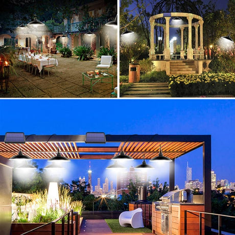 IP65 Waterproof Outdoor Solar LED Bulb Chandelier Indoor Lights - LYDARZ