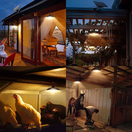 IP65 Waterproof Outdoor Solar LED Bulb Chandelier Indoor Lights - LYDARZ