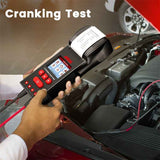 ANCEL 12V/24V Printer-Type Car Battery Tester Battery Power CCA Internal Resistance Life Detector, BST600