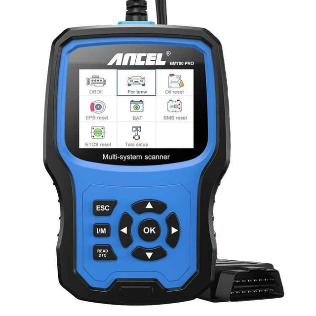 ANCEL BM700 Upgraded Version For BMW Full System Diagnostic OBDII Tester Maintenance And Resetting Repair Tools, BM700 Upgraded Version