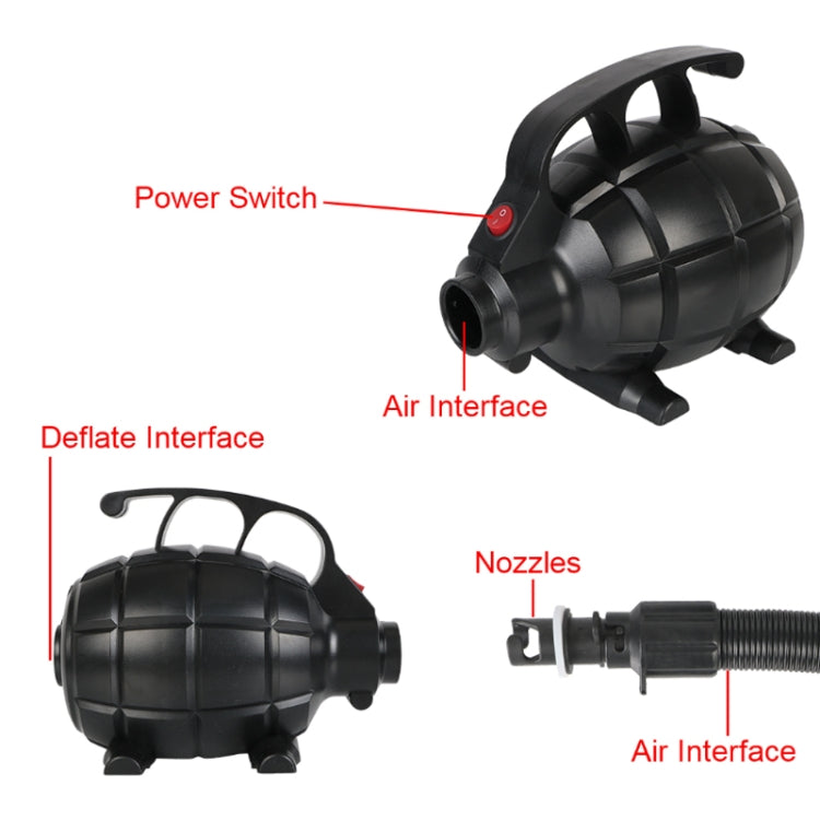 Electric Air Pump Household Inflatable Pump 600W High Power Electric Inflator - LYDARZ