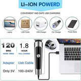 6 in 1 Men Waterproof Electric Hair Trimmer Kit Nose Trimmer, Mustache Trimmer Body Shaver, 8688, 8788, 8988