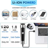 6 in 1 Men Waterproof Electric Hair Trimmer Kit Nose Trimmer, Mustache Trimmer Body Shaver, 8688, 8788, 8988