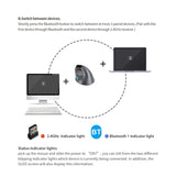 ZELOTES F-26C Dual-Mode Wireless Mouse w/ LED Display - LYDARZ