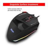 ZELOTES C13 RGB Gaming Mouse - 13 Keys, Macro, Custom Wired