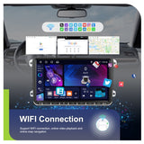 Para Volkswagen 4+64G Reproductor multimedia Sistema Android 13, 7 pulgadas, 9 pulgadas