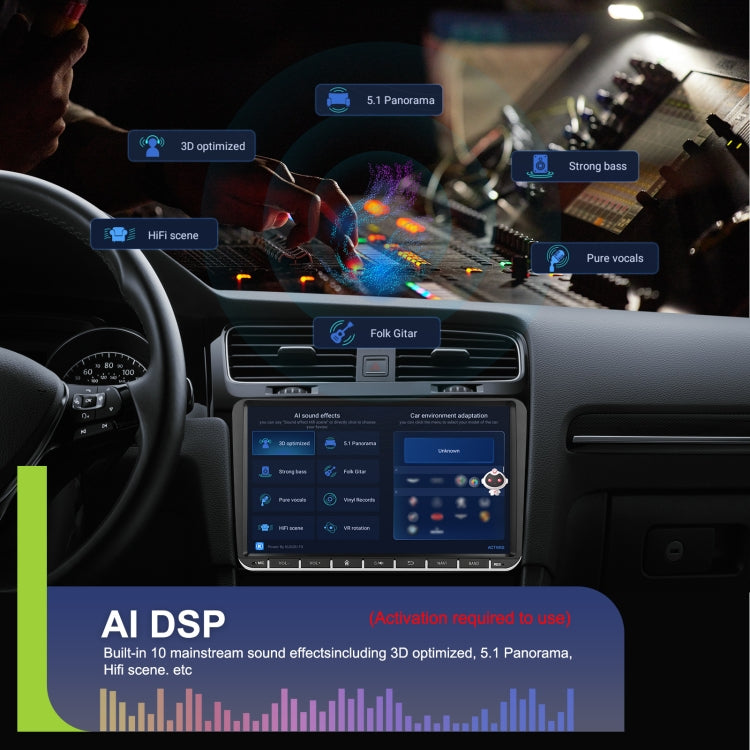 Para Volkswagen 4+64G Reproductor multimedia Sistema Android 13, 7 pulgadas, 9 pulgadas