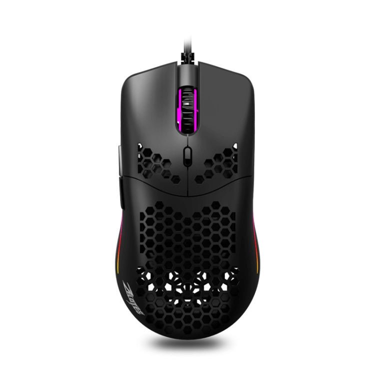 ZELOTES C7 RGB Wired Mouse - 7 Buttons, Hollow Design