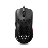 ZELOTES C7 RGB Wired Mouse - 7 Buttons, Hollow Design