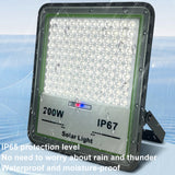 High Power Solar Outdoor Floodlight IP65 Waterproof Garden Light, 60 Beads 100W, 120 Beads 200W, 240 Beads 300W